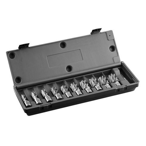 EUROBOOR HSS ANNULAR CUTTER SET - 30MM DEPTH - 10 PIECE