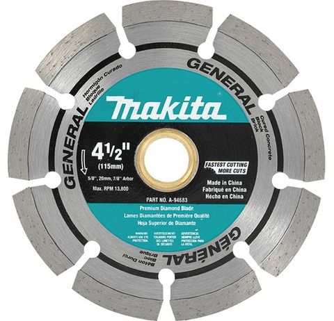 MAKITA DIAMOND BLADE 115 x 20mm SEGMENTED