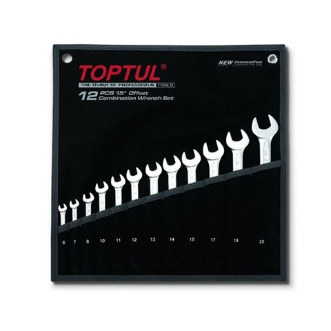 TOPTUL ROE SPANNER SET 12PCE METRIC