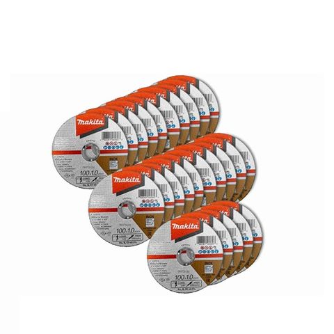 MAKITA 125 x 1.0 x 22.23mm INOX Metal / Stainless Cut Off Disc - 25 Pack