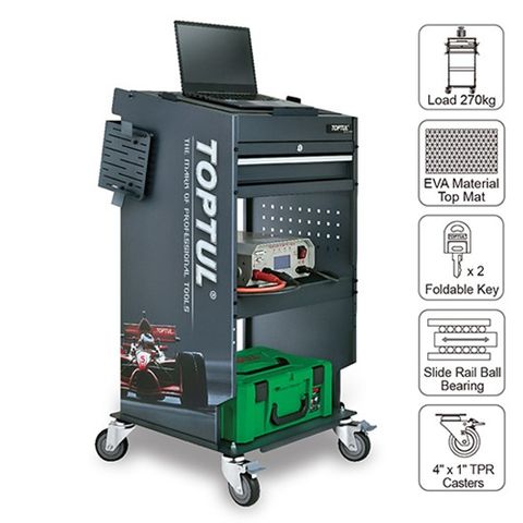 TopTul Proline Series Mobile Diagnostic Cart