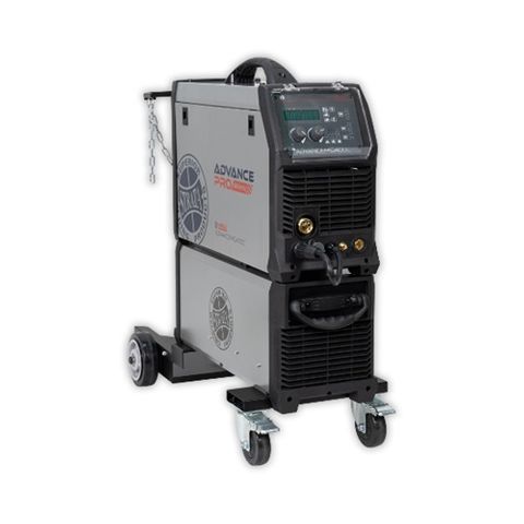STRATA 400A Three-Phase Compact Synergic MIG/ARC/Lift TIG Inverter Welder with Trolley/Storage
