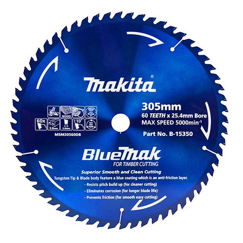 MAKITA BLUEMAK BLADE 305MM 60T