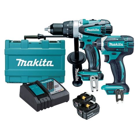 MAKITA 18V LXT KIT DHP458 DTD152 5AH