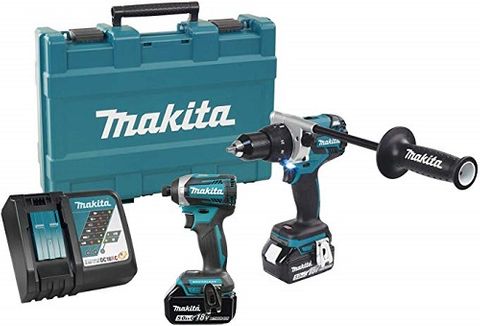 MAKITA 18V LXT KIT DDF481 DTD154 5AH