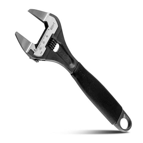 BAHCO WIDE/THIN JAW ADJUSTABLE WRENCH 200mm