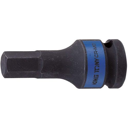 KING TONY 60MM LONG 1/2DR IMPACT HEX SOCKET 4MM