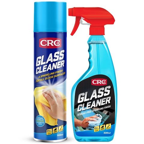 CRC GLASS CLEANER 500g SPRAY CAN