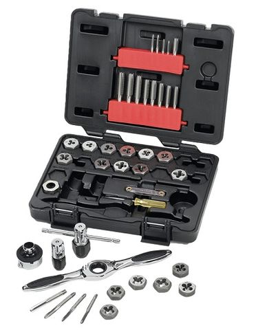 GEARWRENCH 40pc. TAP & DIE SET METRIC RATCHETING