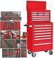 POWERBUILT 294PC TOOL CHEST, ROLLER CABINET & ASSORTED TOOLS