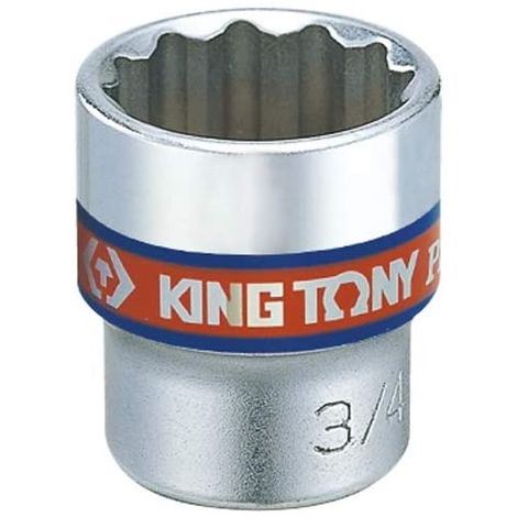 King Tony 3/8dr 12pt Socket Imperial
