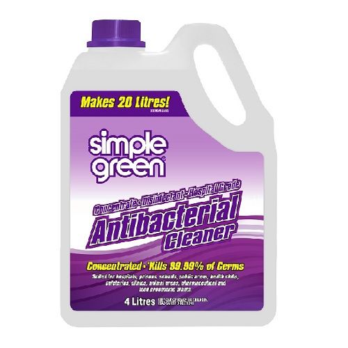 SIMPLE GREEN® ANTIBACTERIAL CLEANER HOSPITAL GRADE 4L
