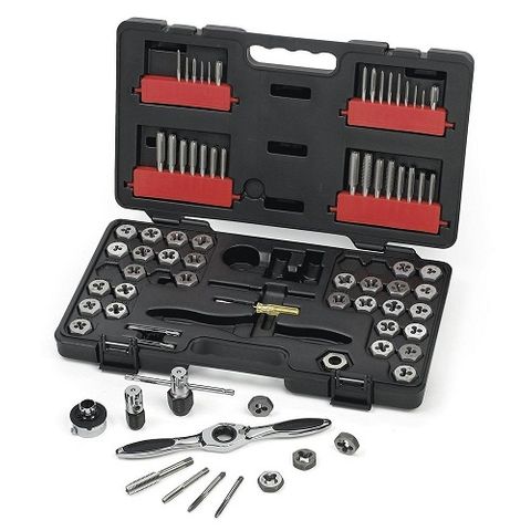 GEARWRENCH 114 PC. SAE/METRIC RATCHETING TAP AND DIE SET