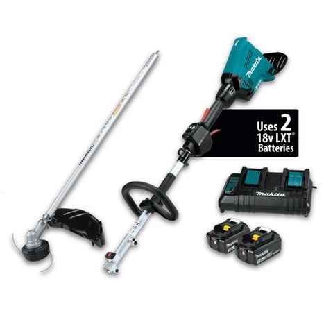 MAKITA 18VX2 CORDLESS BRUSHLESS MULTI-FUNCTION POWER HEAD 5ah KIT + EM403MP