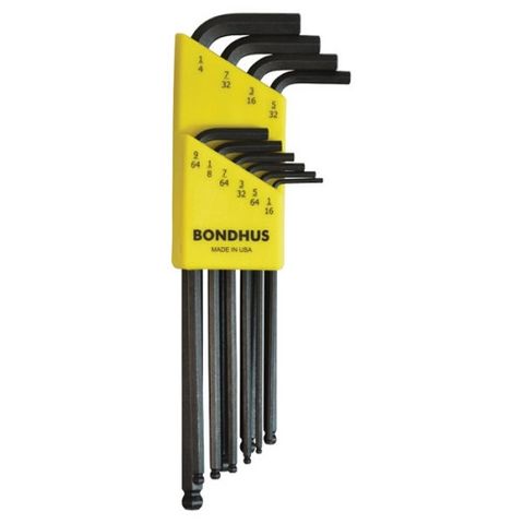 BONDHUS IMPERIAL ALLEN KEY SET 13PC