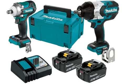 MAKITA 18V LXT DTW1002 + DTW300 KIT