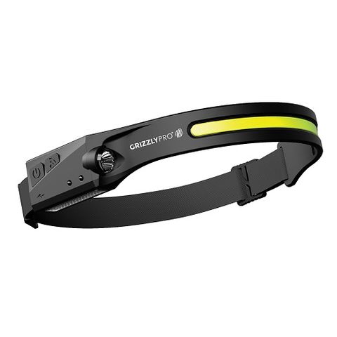 GRIZZLYPRO LED RECHARGEABLE HEAD-BAND LIGHT