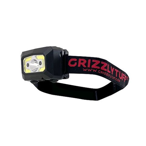 GRIZZLY LED RECHARGEABLE HEADLIGHT 250 + 150 LUMENS