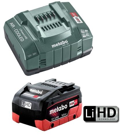 Makita 40VSTARTERKIT - 2x 40V 5Ah Batteries (BL4050F) & 1x Dual