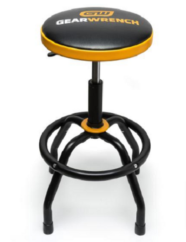 GEARWRENCH ADJUSTABLE HEIGHT SWIVEL SHOP STOOL