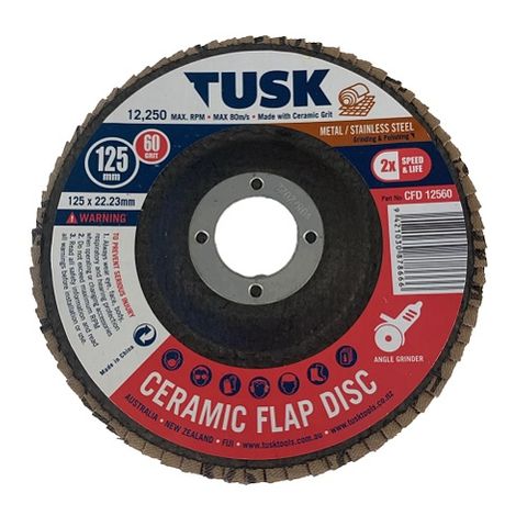 Tusk Ceramic Flap Disk 125mm