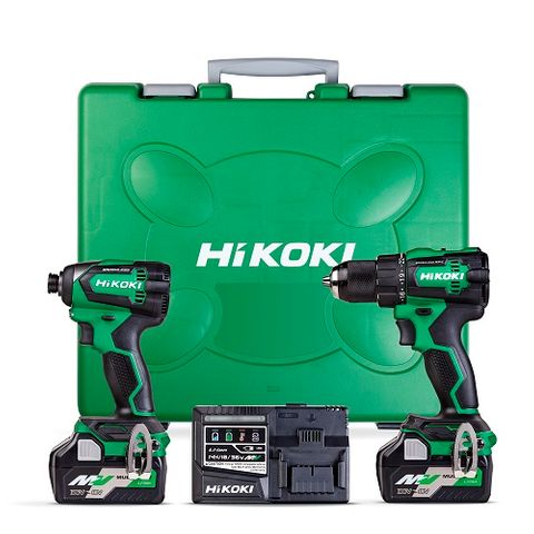 Hikoki18V Brushless Impact Drill & Impact Driver Kit (2x BSL36A18)