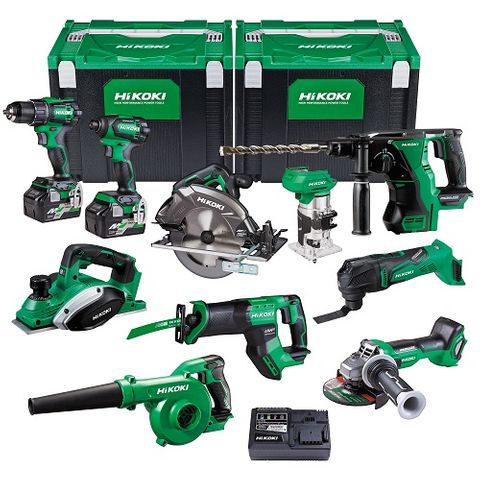 HiKOKI 18V/36V 10 TOOL COMBO KIT