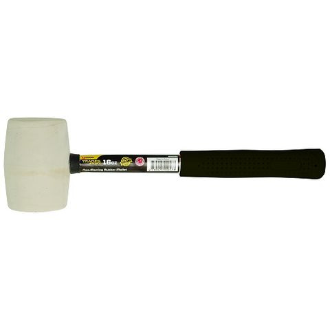 TRADE PRO NON MARKING RUBBER MALLET 16OZ