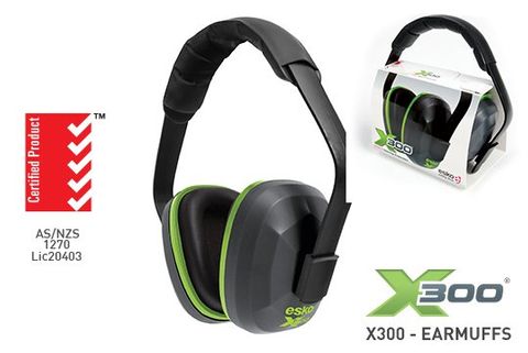 ESKO X200V CLASS 5 EARMUFF AND VISOR SET