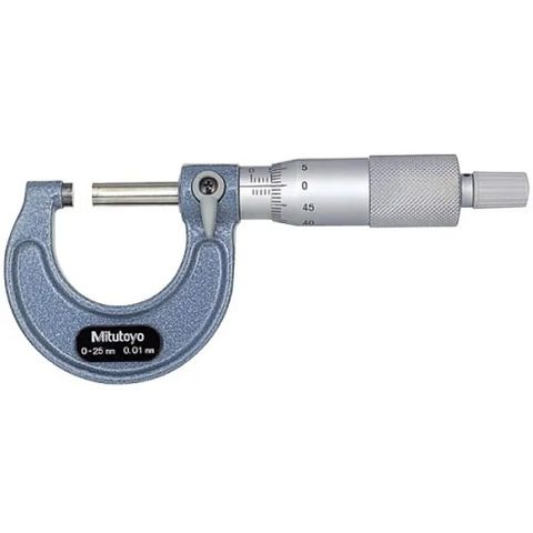 MITUTOYO OUTSIDE MICROMETER 0-25MM X 0.01MM