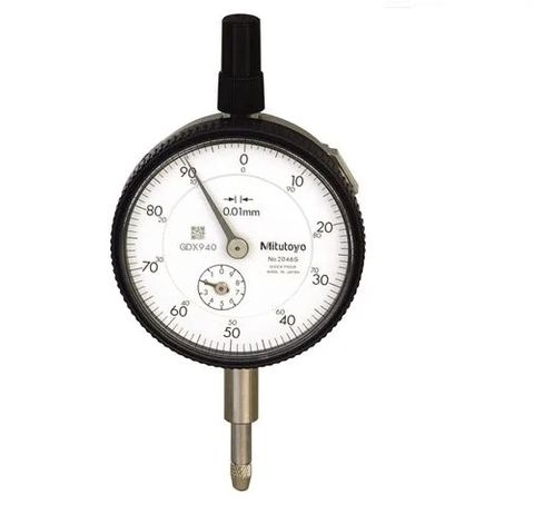 MITUTOYO DIAL INDICATOR 10MM X 0.01MM WITH LUG BACK