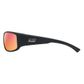 DIRTY DOG MUZZLE - SATIN BLACK-GARY/RED FUSION POLARISED