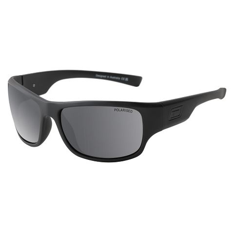 DIRTY DOG CIRCUIT - SATIN BLACK - GREY POLARISED