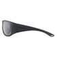 DIRTY DOG SAFETY STONKER- SATIN BLACK - GREY POLARISED