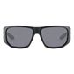 DIRTY DOG SAFETY STONKER- SATIN BLACK - GREY POLARISED