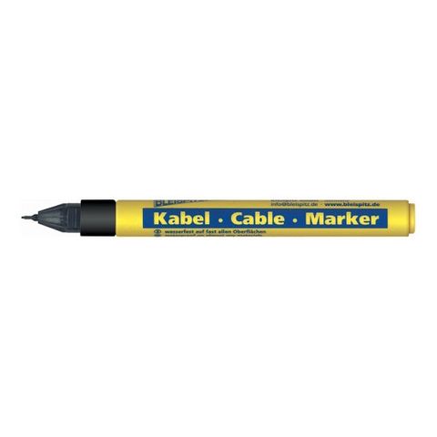 BLEISPITZ PERMANENT MARKER FINE BLACK 3.0MM