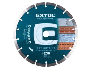 EXTOL INDUSTRIAL 230MM DIAMOND BLADE 22.2MM 8MMTHK