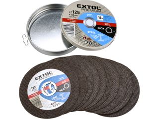 Extol 10pce Cutting Discs 125mm