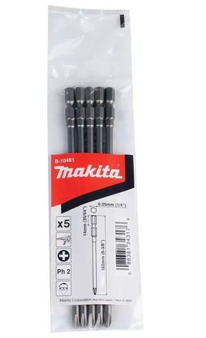 Makita 5 Pk Phillips Bit #2-162 ** Pack**