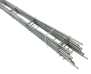 BRICKLOCK STRAIGHT GALVANISED 2M