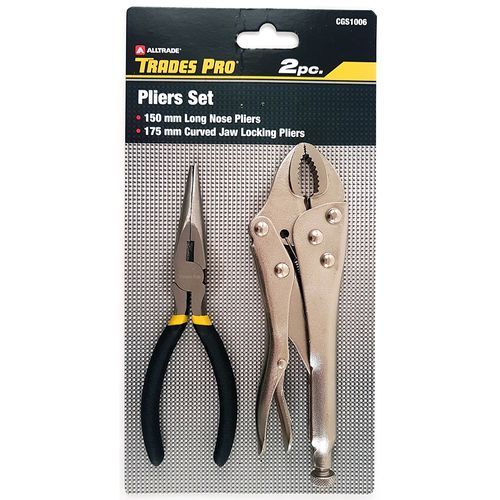 2PC PACK LN PLIER & LOCKING PLIER