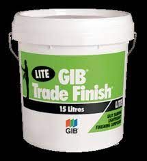 GIB TRADE FINISH LITE 15LT PAIL