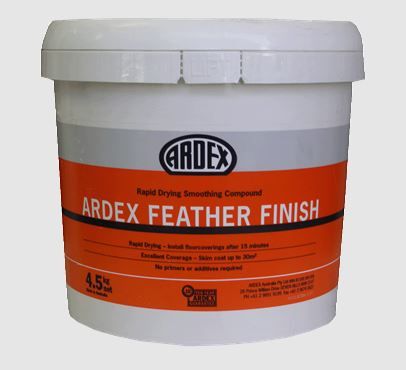 ARDEX  FEATHER FINISH  4.5KG  PAIL