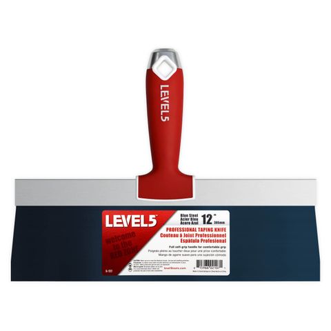 LEVEL 5 300MM/12in BLUE STEEL TAPING KNIF