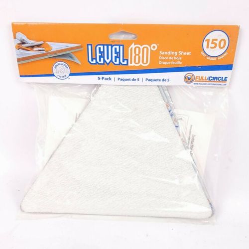 TRIANGLE 150GRIT SANDING SHEET (5PK)