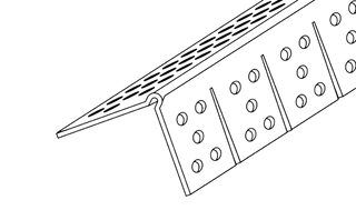 PVC ARCHWAY CORNER BEAD (4110) 3m