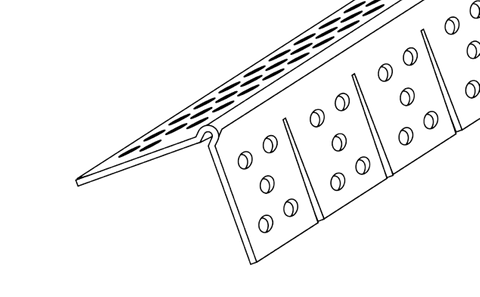 PVC ARCHWAY CORNER BEAD (4110) 3m