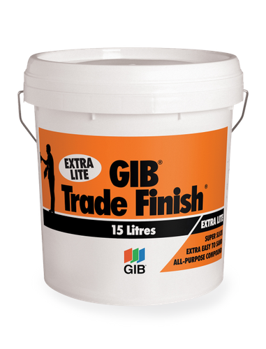 GIB TRADE FINISH EXTRA LITE 15L PAIL