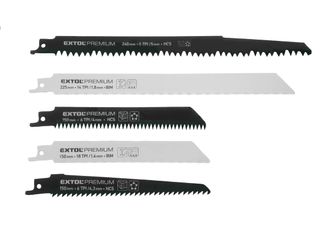 5pcs Saber/Reciprocating Saw Blade Set.Extol