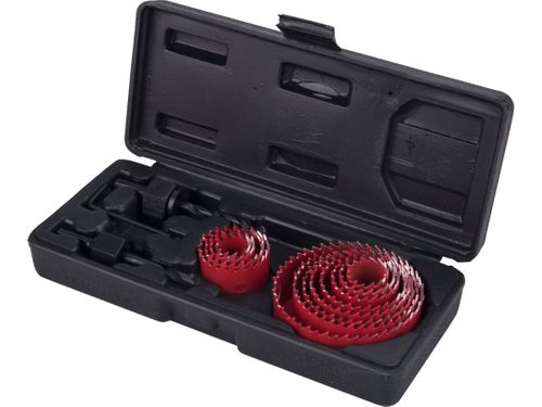 EXTOL 15PCS HOLE SAW SET (19mm-76mm)